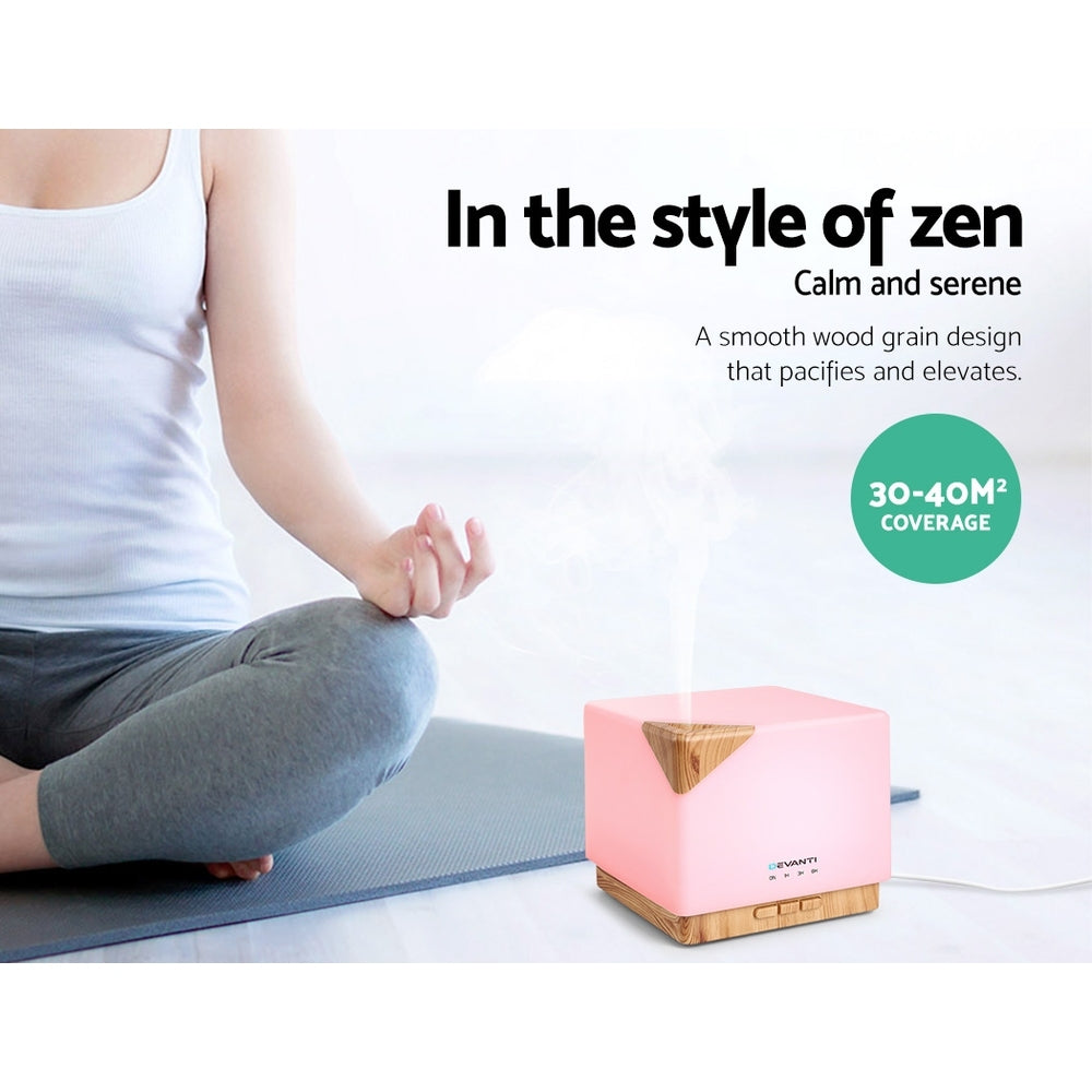 Aroma Diffuser Aromatherapy Humidifier 4-in-1 600ml