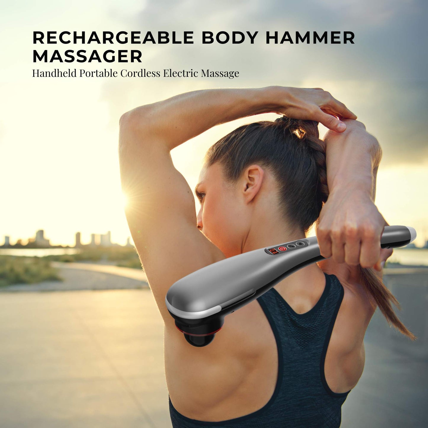 Rechargeable Portable Body Hammer Massager
