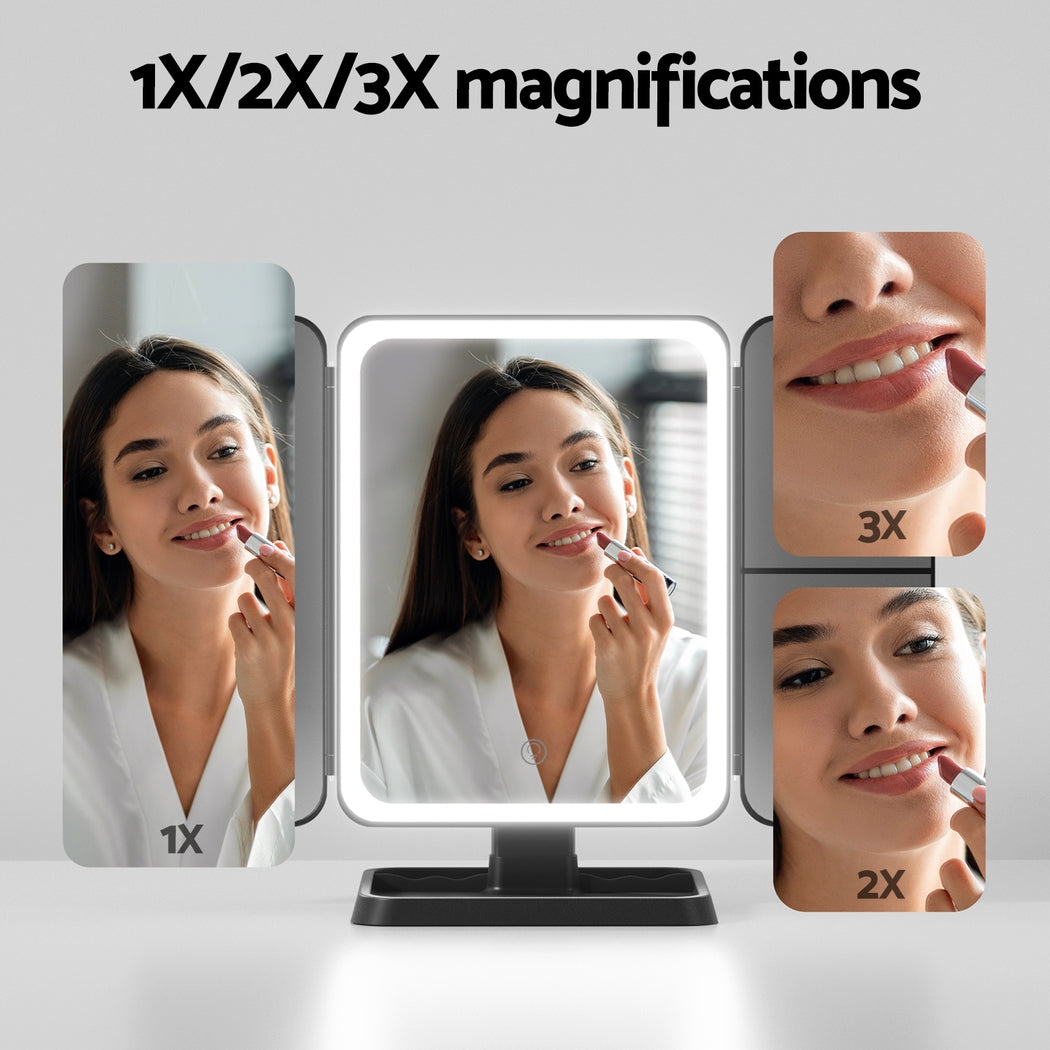 Embellir LED Makeup Mirror Tri-fold LED