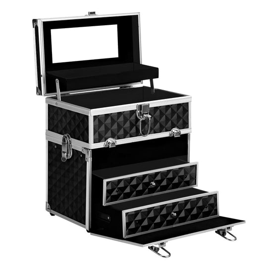 Embellir Portable Beauty Case Diamond Black