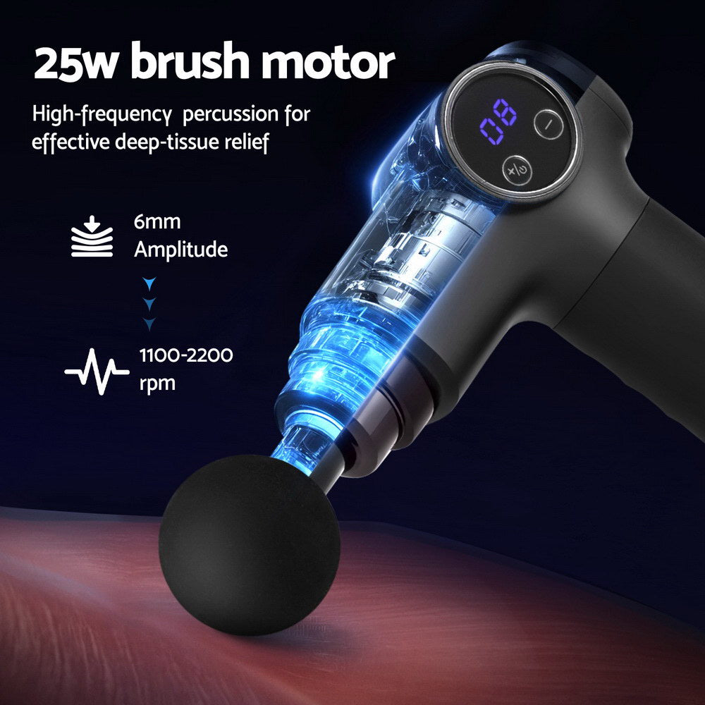 Massage Gun 8 Speed 4 Heads Vibration