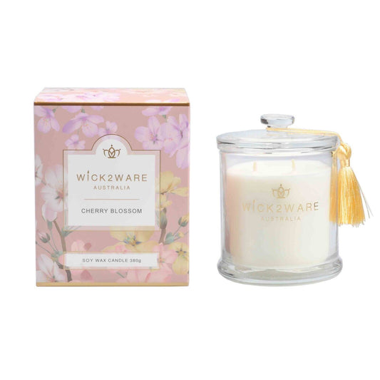 Wick2Ware Australia Scented Candle Cherry Blossom 380g