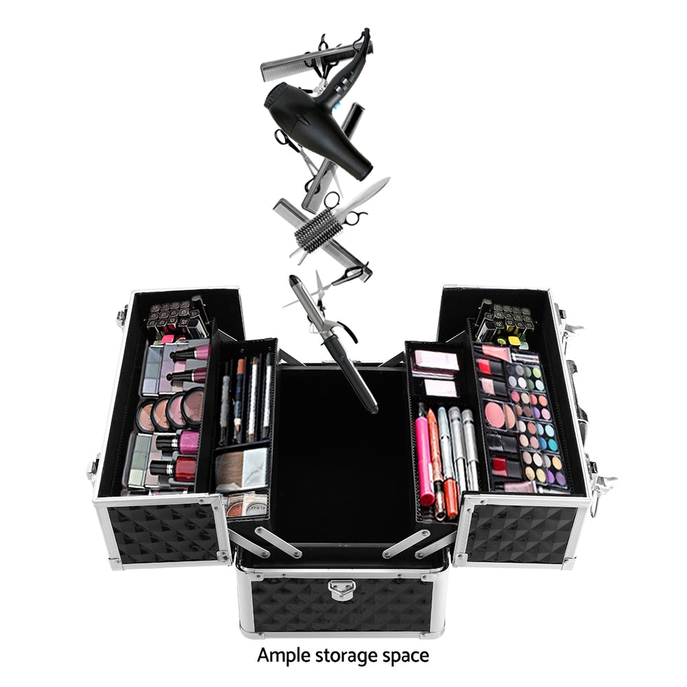 Embellir Portable Beauty Case - Diamond Black