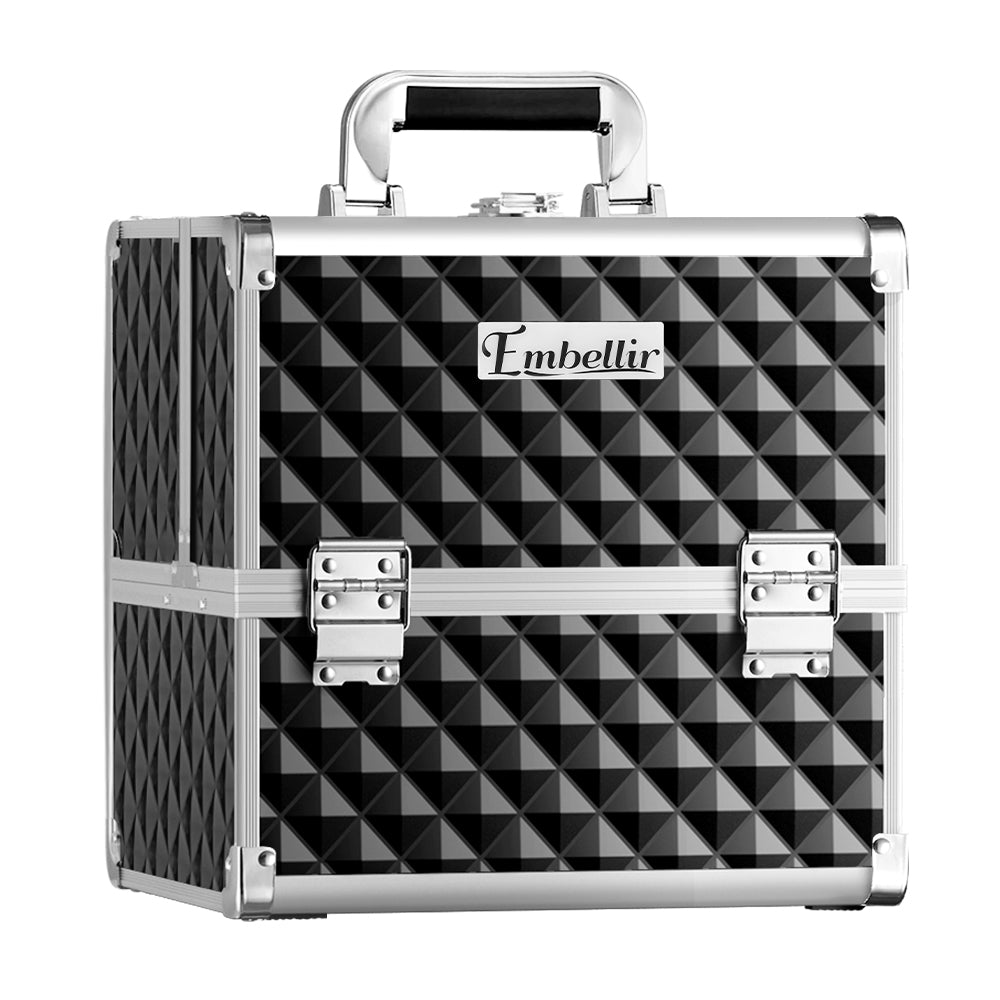 Embellir Large Beauty Case Diamond Black
