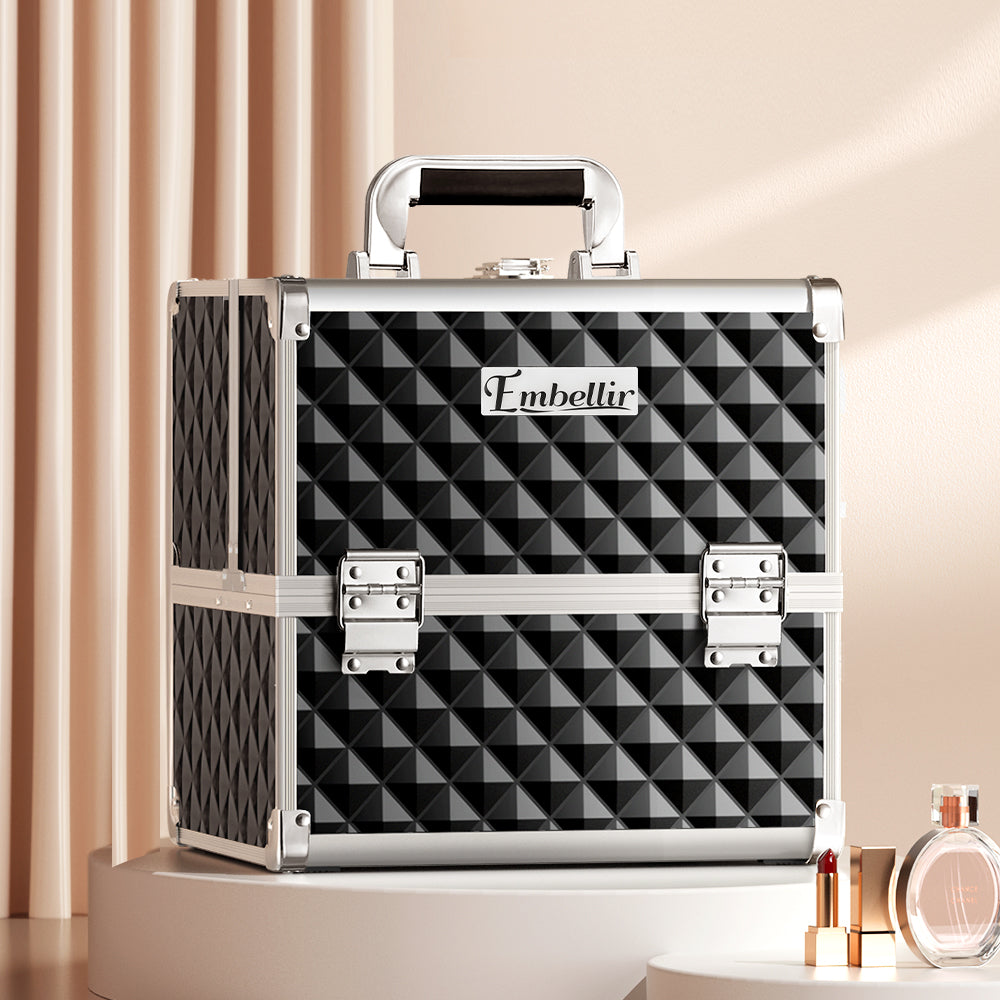 Embellir Portable Beauty Case Diamond Black