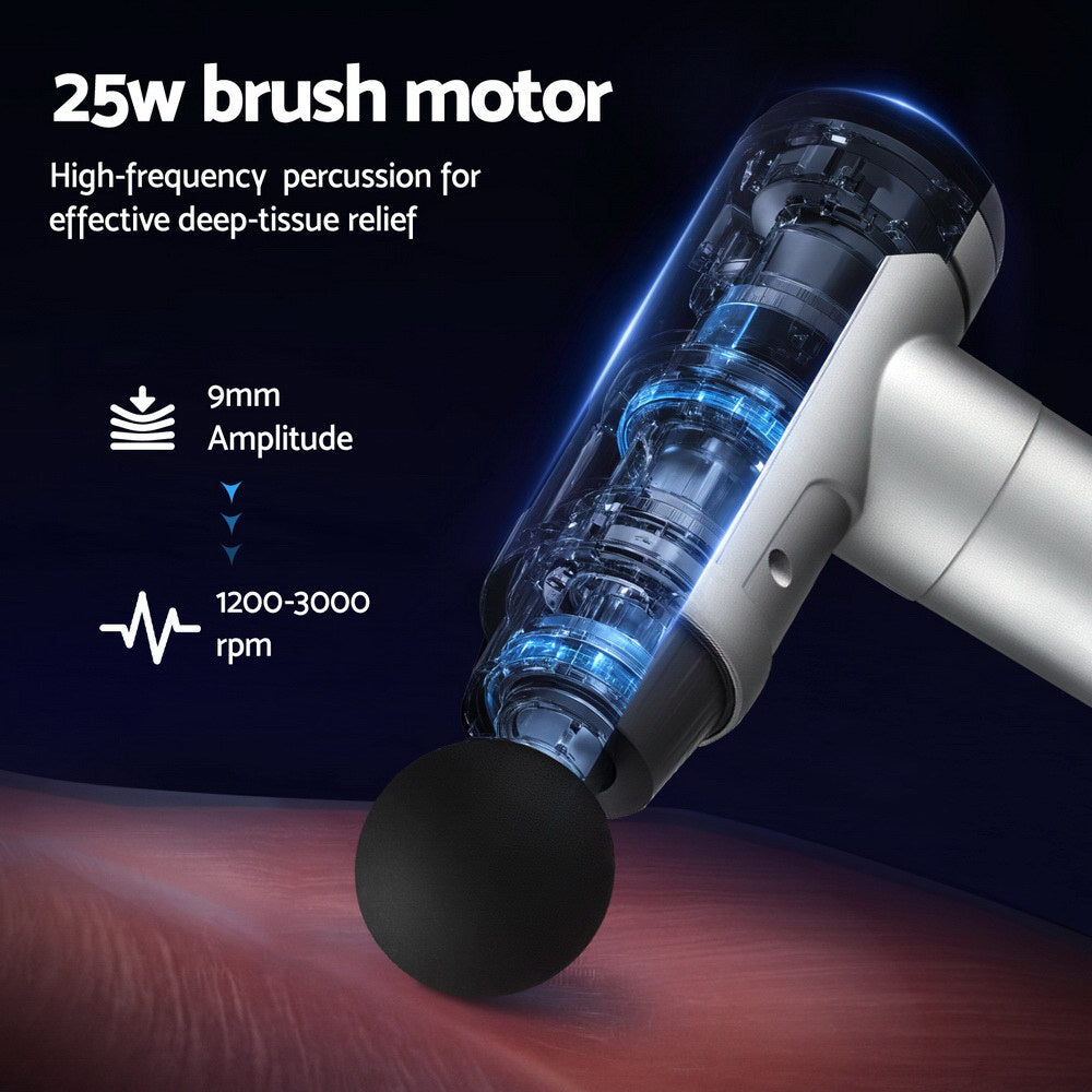 Massage Gun 30 Speed 6 Heads Vibration